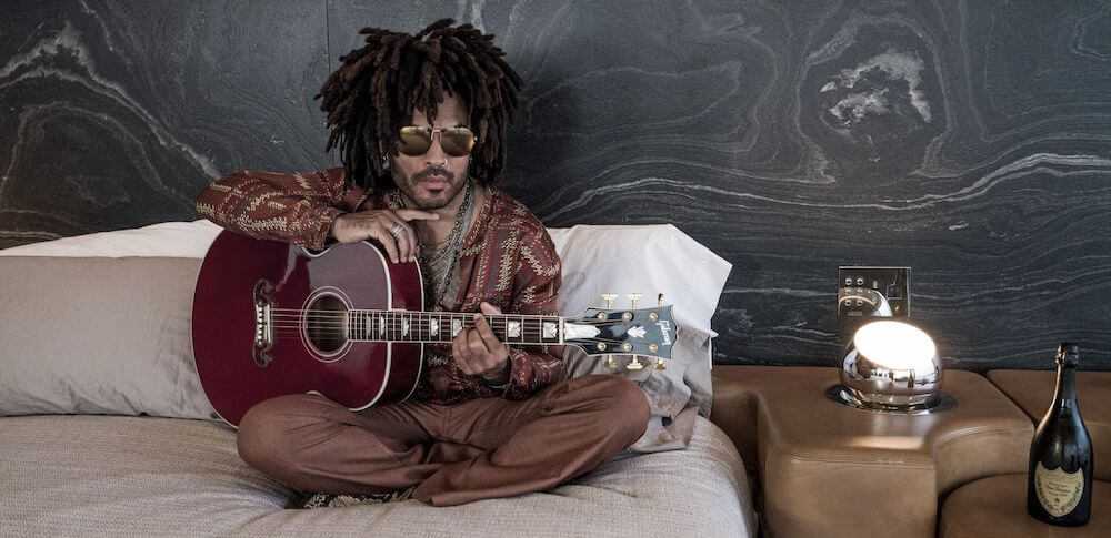 Lenny Kravitz Playing Guitar